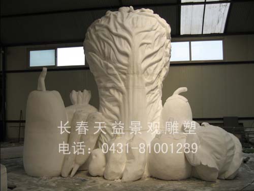 水泥泡沫雕塑