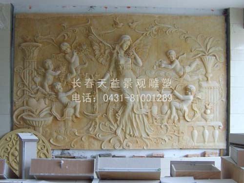 砂巖浮雕