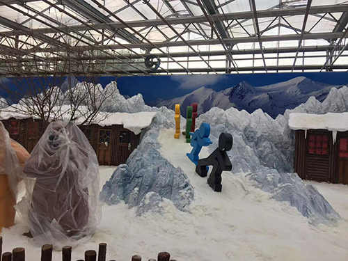 水泥泡沫雕塑